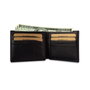 Zoozie Bags Cartera Kevin Negro Piel Auténtica Hombre